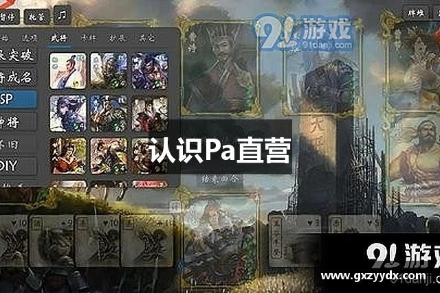 认识Pa直营